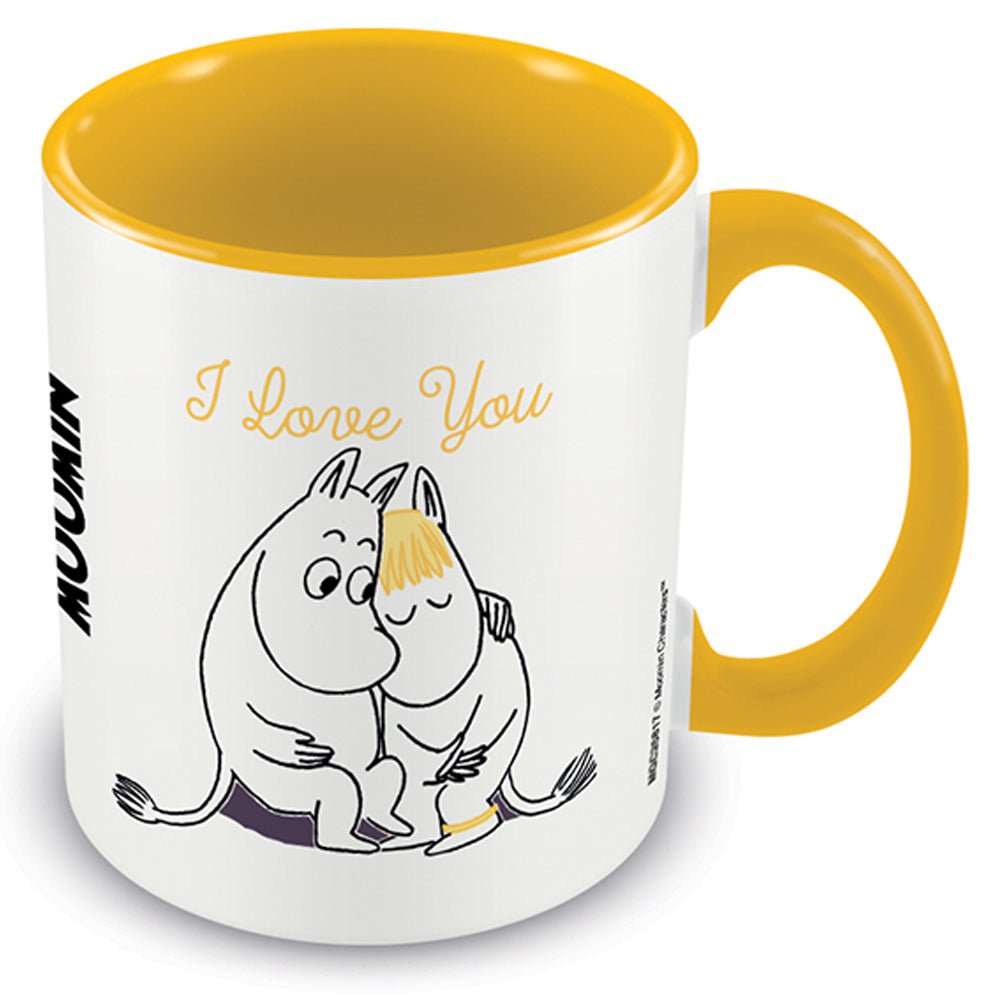 MOOMIN ムーミン (生誕 80周年 ) - I love You / Yellow / マグカップ - PGS